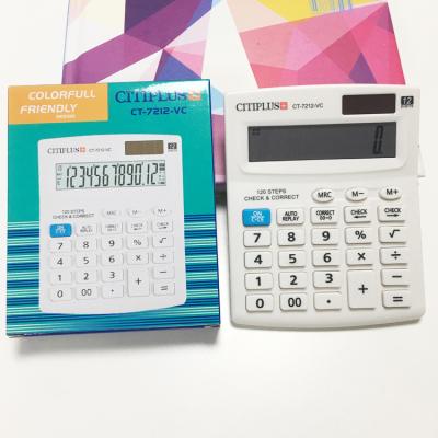 China Factory price 200pcs 12 digits general purpose calculator colorful custom logo for promotional gift for sale