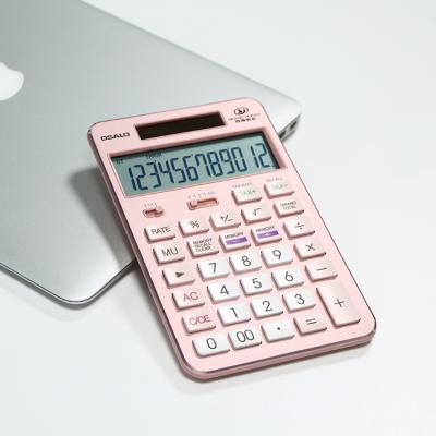 China OSALO Smart Calculator X12 New Design VIP General Purpose Customized Logo Calculator Promotional Gifts for sale