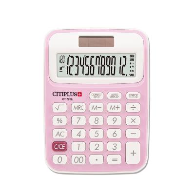 China CT-720li Office Colorful Hot Sale Promotional Cheap Calculator for sale