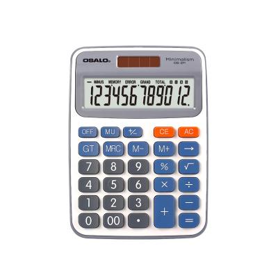 China General Purpose Calculator OSALO OS-2M Factory Directly Price 12 Digit Customized Logo Calculator for Family School Business for sale