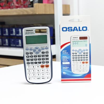 China Scientific calculator OSALO fx 991es plus support scientific custom logo solar high-end calculator calculadora for sale