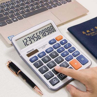 China General Purpose Calculator OSALO 5M High-Quality New Big Calculadora Desktop Office Use 12 Digit High-end Calculator for sale