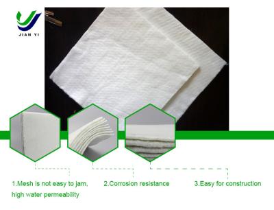 China Lightweight Staple Fiber Geotextile For Highway And Railway Projects for sale