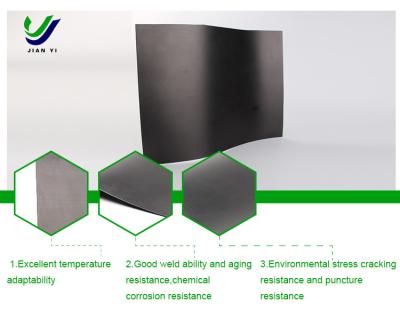 Cina Materiale permeabile Geomembrana liscia HDPE per filtrazione e isolamento in vendita