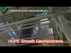 smooth hdpe waterproof geomembrane for landfills and sewage