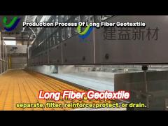 customizable long fiber geotextile filter cloth for filtration and isolation