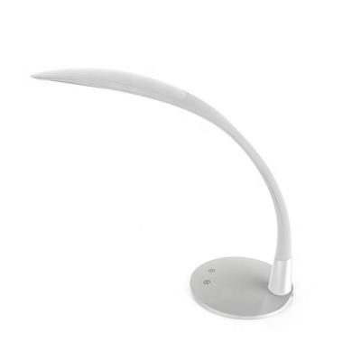 China New Wireless Charger Silicon MA90 Neck 360 Degree Adjustable Led Desk Lamp Round Base Pilot Task Lamp ABS sutdy Close Lighting With USB PortL for sale