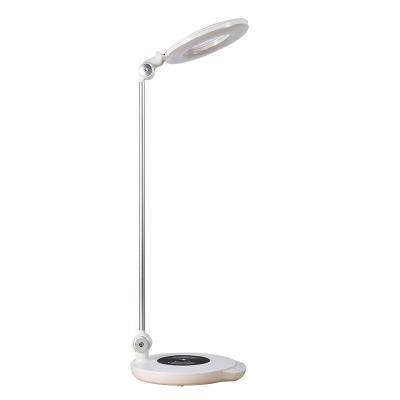 China 2020 New Products Traditional Foldable LED Desk Adjustable Dimming Reading Lamp With Wireless Charging for sale