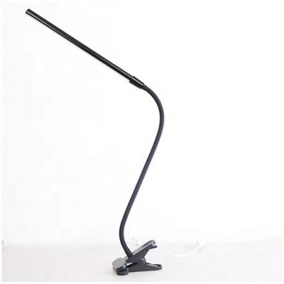 China Lamp 6W 6000K Modern Daylight Desk Clamp Extra Long Flexible LED Gooseneck For Headboard Workbench Craft Reading Painting Knitting for sale