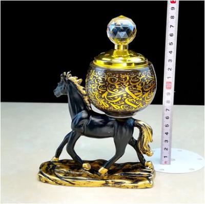 China Others 2021 Wholesale Creative Horse Shape Censer Factory Design Luxury Home Decoration for sale