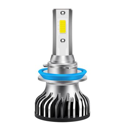 China Car Model S7 COB High Power Car LED Headlights Aluminum Alloy Headlights 25W 6000K Lamp Bead High Quality for sale