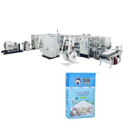 China Ounuo Factory Latest Design Square Bottom Valve Mouth Bag Valved Bag Machine for sale