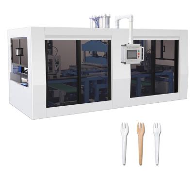 China Paper Fork And Food Spoon Knife Making Machine Environment Friendly for sale