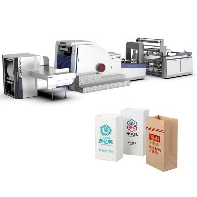 China Garment Shop Paper Bag Maker Machine Brown Grocery Paper Bag Making Machine Used Paper Bag Making Machine for sale