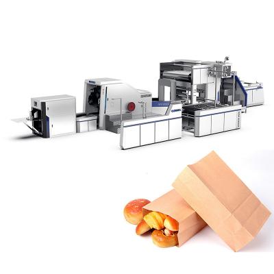 China Eco - Friendly Paper Bags Making Machine Kraft Paper Bag Making Machine B330 Square Bottom Paper Bag Machine China for sale