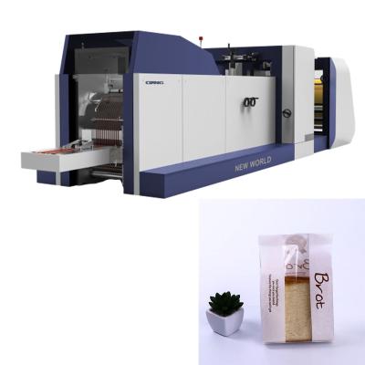 China Garment Shops China High Speed ​​V Bottom Printed Paper Bag Making Machine for sale