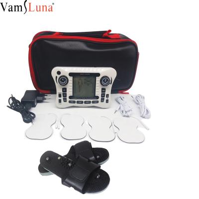 China Deep Body Pulse Therapy Machine Muscle Stimulator Sculptor Electronic Heated Foot Leg Spa Plantar Fisioterapia Kneading Tired Muscles for sale