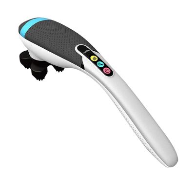 China Cordless Handheld Back Body Massager, 5 Speeds 4 Mode Handheld Electric Heating Deep Kneading Tissue for Full Body Pain Relief for sale