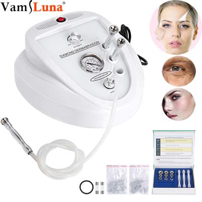 China Pigment Removal 3 IN 1 Diamond Dermabrasion Microdermabrasion Machine Exfoliator Skin Rejuvenation Device, Wrinkle Removal, Safe Face Beauty for sale