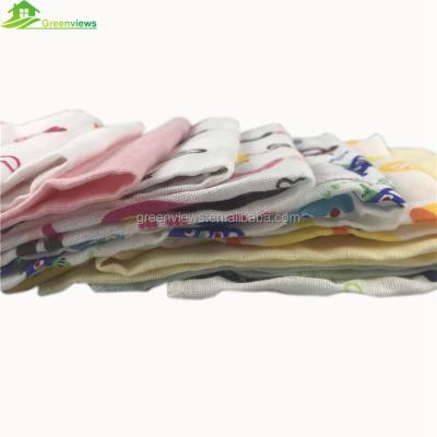 China Manufacturer New Compressed China Printing Muslin Cotton Muslin Baby Washcloths Baby Bath Towel Set for sale