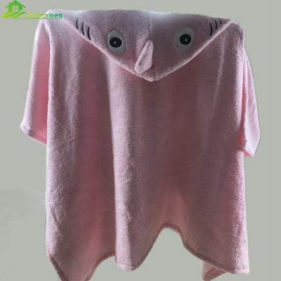 China High Quality Compressed Cotton Towels Baby Hoodie Soft Hooded Bamboo Towel for sale