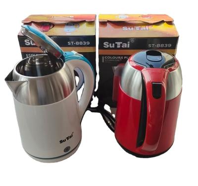 China Stainless Steel 360 Electric Kettle Base 1.8L Degree Rotation Water Kettle Wholesale Home Appliances for sale