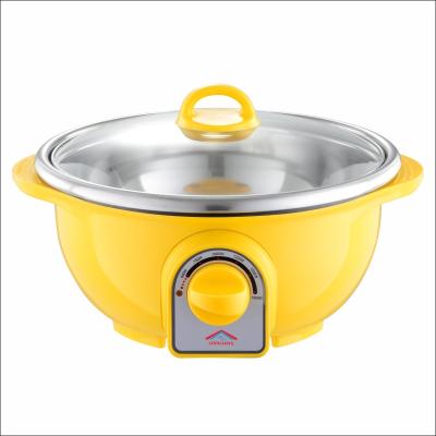 China Household Mini Stainless Steel Sustainable Electric Soup Pot Multifunctional Hot Pot Cooking Pot for sale