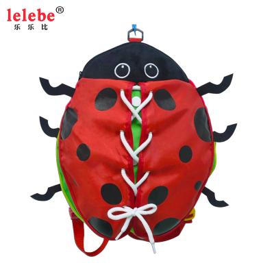 China lelebe 2019 soft plush caterpillar children's pet backpack camouflage backpack with bag school outdoor for sale