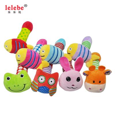 China Toy Baby Inflatable Bell Toys 2021 NEW Baby Rattle Musical Toys Infant Stuffed Cute Animals Toy for sale