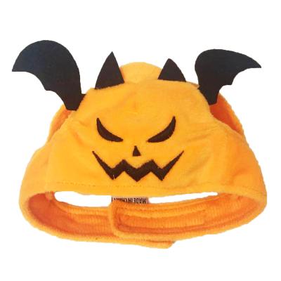 China 2021 Hot Sale Viable Adjustable Props Fashion Cute Pet Hat Fashion Pumpkin Halloween Pet Party Dog Hats for sale