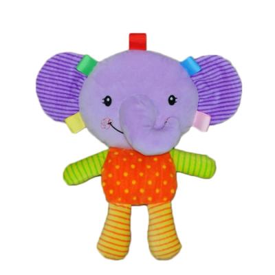 China OEM/ODM Plush Factory Factory Baby Toys 33cm Purple Elephant Soft Stuffed Baby - Doll Toys for sale