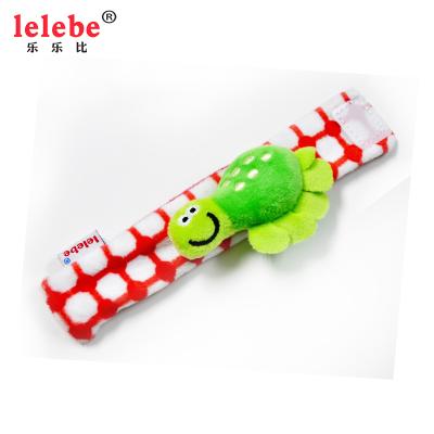 China lelebe unlock brain kids craft kitsfactory chinese educational toys for kids plush turtle animal wrist band LLB10645 for sale