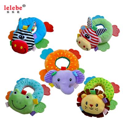 China Musical Toy 2020 Bell Plush Toy 2020 Hot Sale Infant Plush Stuffed Toy Baby Teether Animals Musical Type Musical Toys for sale