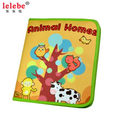 China 2019 wholesale organic brainstem kids gift baby lelebe OEM manufacturer toys educational cloth books with other toys and hobbies L18401 for sale