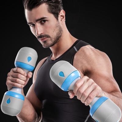 China Home Wholesale Man Fitness Equipment Bodybuilding Weightlifting Iron Music Adjustable Dumbbells for sale