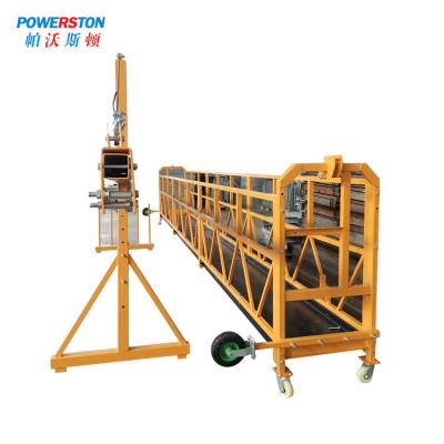 China ZLP630 Steel Hanging Cradle Building Maintenance Working Platform for sale