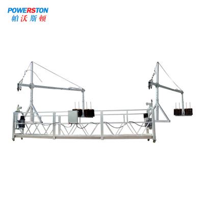 China Hot Dipping Wire Rope Suspended Platform Electric Construction Lift Platform for sale