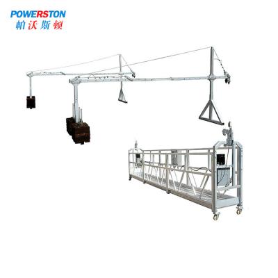 China ZLP800 Steel Electric Suspended Working Platform Glass Clean Aerial Work Platform for sale