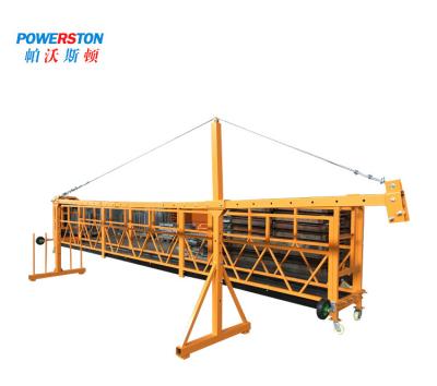 China 7.5M ZLP800 Wall Plastering Gondola Platform With Factory Price Te koop