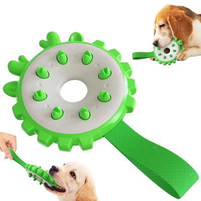 China Best Selling Viable Multi Function Dog Toys Interactive Dog Chew Toys Flying Disc Training Educational Toys for sale