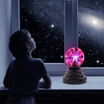 China Modern Magic Sphere Touch Control Party Plasma Ball Plasma Lamp Touch Plasma Desk Lamp for sale