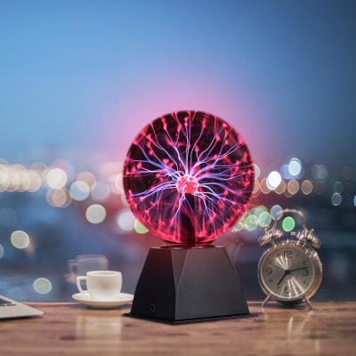 China Modern Chinese Products Wholesale Magic Table Lamp For Home Decoration Plasma Battery Operated Ball for sale