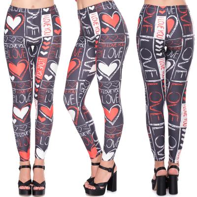 China Custom Antibacterial 92%Polyester 8%Spandex High Waist Fabric 230g Double Side Brushed Milk Silk Women Love Yoga Pants Leggings Tights for sale