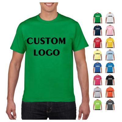 China Wholesale Custom Breathable High Quality Cotton T-shirt Men Oversized OEM Logo Printing With 100% Refined T-shirts Mens T-shirts for sale