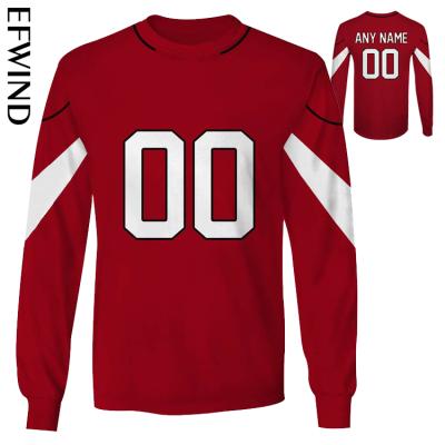 China QUICK DRY Accept Custom Branded American Rugby Logo Football NFl Teams Sports Arizona-Cardinals-S Long Sleeve Sweatshirt Unisex for sale