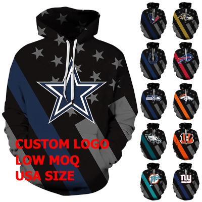 China Wholesale Anti-Wrinkle All 32 NFL Football Teams New Design In Stock Items Accept Low MOQ Custom Hoodies Dallas Cowboy Logo s for sale