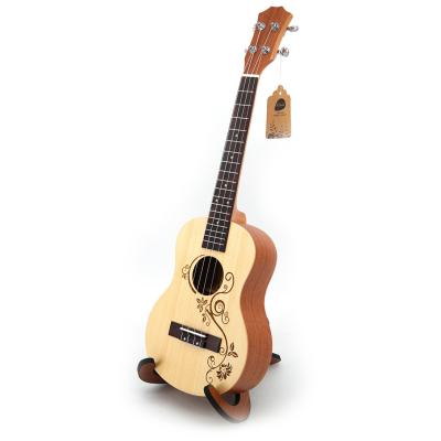 China Impeccable Manufacturer Supplier Price 26 Inch Tenor Solid Wood Ukulele for sale