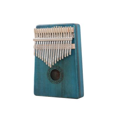 China Discount Mahogany Wood Factory Supply 17 Inch Piano Mahogany Kalimba Kalimba Keys for sale