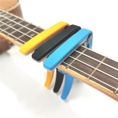 China Hot Selling GUITAR Accessories Acoustic Colorful Single Color Guitar Capo for sale