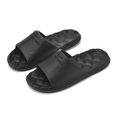 China Light Weight 2022 light weight anti-slip Women Sandals Soft Thick Sole house slides pure color Indoor EVA slippers for sale